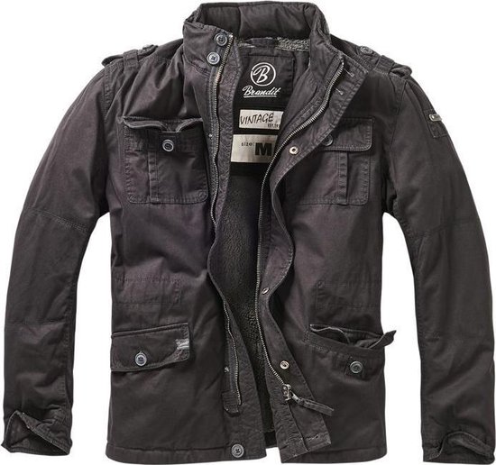 Brandit Jacket -4XL- Britannia winter Zwart