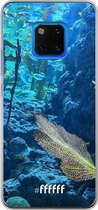 Huawei Mate 20 Pro Hoesje Transparant TPU Case - Coral Reef #ffffff