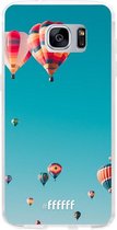 Samsung Galaxy S7 Hoesje Transparant TPU Case - Air Balloons #ffffff