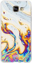 Samsung Galaxy A5 (2016) Hoesje Transparant TPU Case - Bubble Texture #ffffff