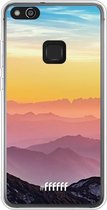 Huawei P10 Lite Hoesje Transparant TPU Case - Golden Hour #ffffff