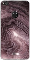 Huawei P8 Lite (2017) Hoesje Transparant TPU Case - Purple Marble #ffffff
