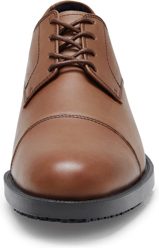 Chaussures pour les équipages Sénateur | Marron | Taille 41 | Chaussures formelles résistantes à l'eau avec une adhérence accrue