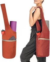 Bol.com Velox Yogamat tas - Yogatas groot - Yoga mat tas - Roest aanbieding