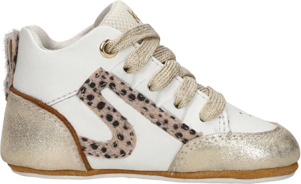 KEQ Meisjes Baby schoentjes Meisjes Baby schoentjes - Goudkleur - Maat 20
