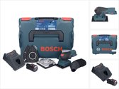 Bosch GSS 12V-13 Professionele accu vlakschuurmachine 12 V + 1x accu 2.0 Ah + lader + L-BOXX