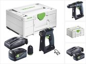 Festool CXS 18 accuboormachine 18 V 40 Nm borstelloos + 1x accu 5.0 Ah + lader + systainer