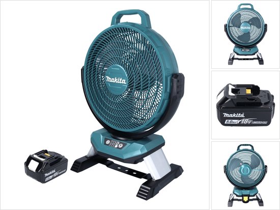 ILIKEPOW Accuventilator voor Makita 18 V batterij, draagbare