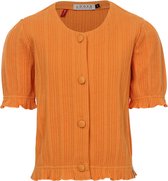 LOOXS Little 2411-7313-533 Meisjes Sweater/Vest - Maat 128 - Oranje van 100% COTTON