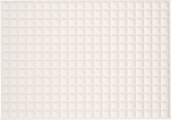Couverture lestée vidaXL - 140 x 200 cm - 10 kg - Crème légère - Confort de sommeil - Problèmes de sommeil - Weighted Blanket - Sensation de pression