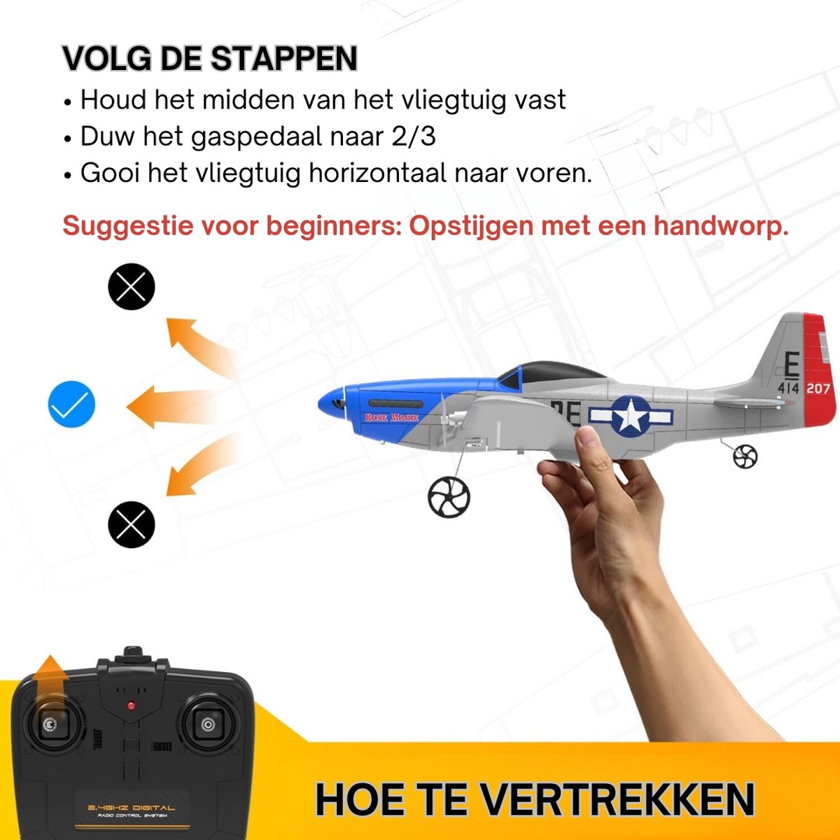 40 STKS RC Pinned Scharnieren, RC Vliegtuig Plastic