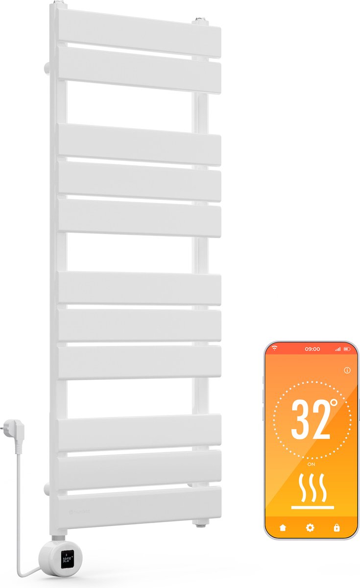 Blumfeldt Fairmont Smart Radiator - 800 W - App Bediening - Wit