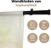 Wandkleed - Wanddoek - Lavendel - Vlinder - Bloemen - 120x160 cm - Wandtapijt