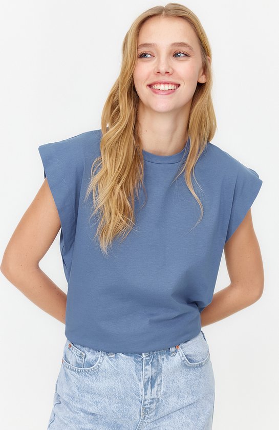 T-shirt Basis à manches lunaires pour femmes Trendyol