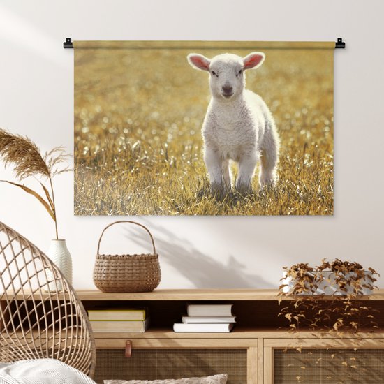Schilderij van een Schotse hooglander kop in zwart wit op canvas – Kontoer Design