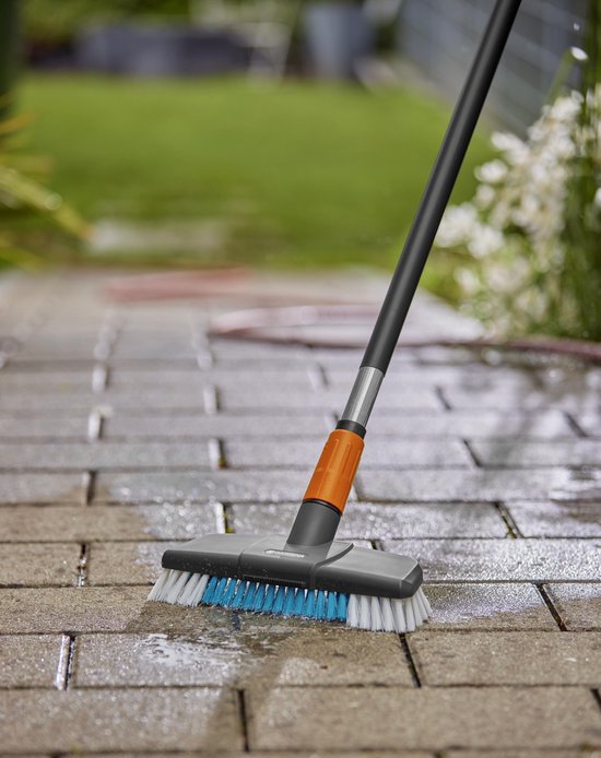 GARDENA Cleansystem steelborstel Hard - reinigingsborstel voor grotere, harde vlakken van GARDENA — afbeelding 5