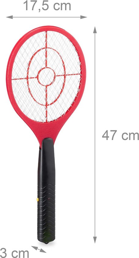 Equivera Elektrische Vliegenmepper - Vliegenvanger - Muggenvanger ...