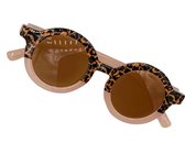 Kinder-zonnebril voor jongens/meisjes - kindermode - fashion - zonnebrillen - leopard beige - luipaard beige