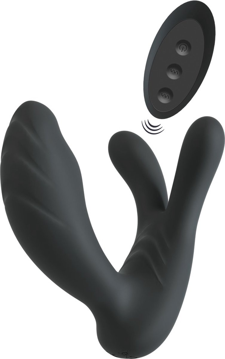 Sweet Smile Rc G- & P-Spot Vibrator Zwart