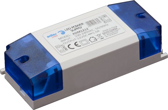 Alimentation LED - 12V - 12Watt - 1A - IP20