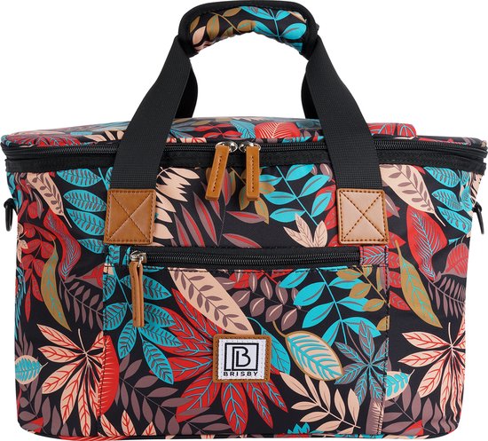 Brisby 4 Laags Geïsoleerde Koeltas - Boodschappentas 21 Liter -Jungle van Brisby — afbeelding 4