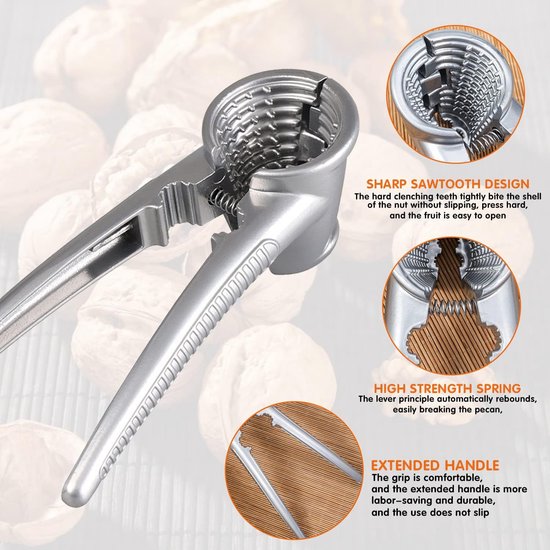 Pince Cuisine Robuste Pince à Châtaignes | Pince à Châtaignes En Acier Inoxydable Ouvre Chataigne Coupe Chataigne