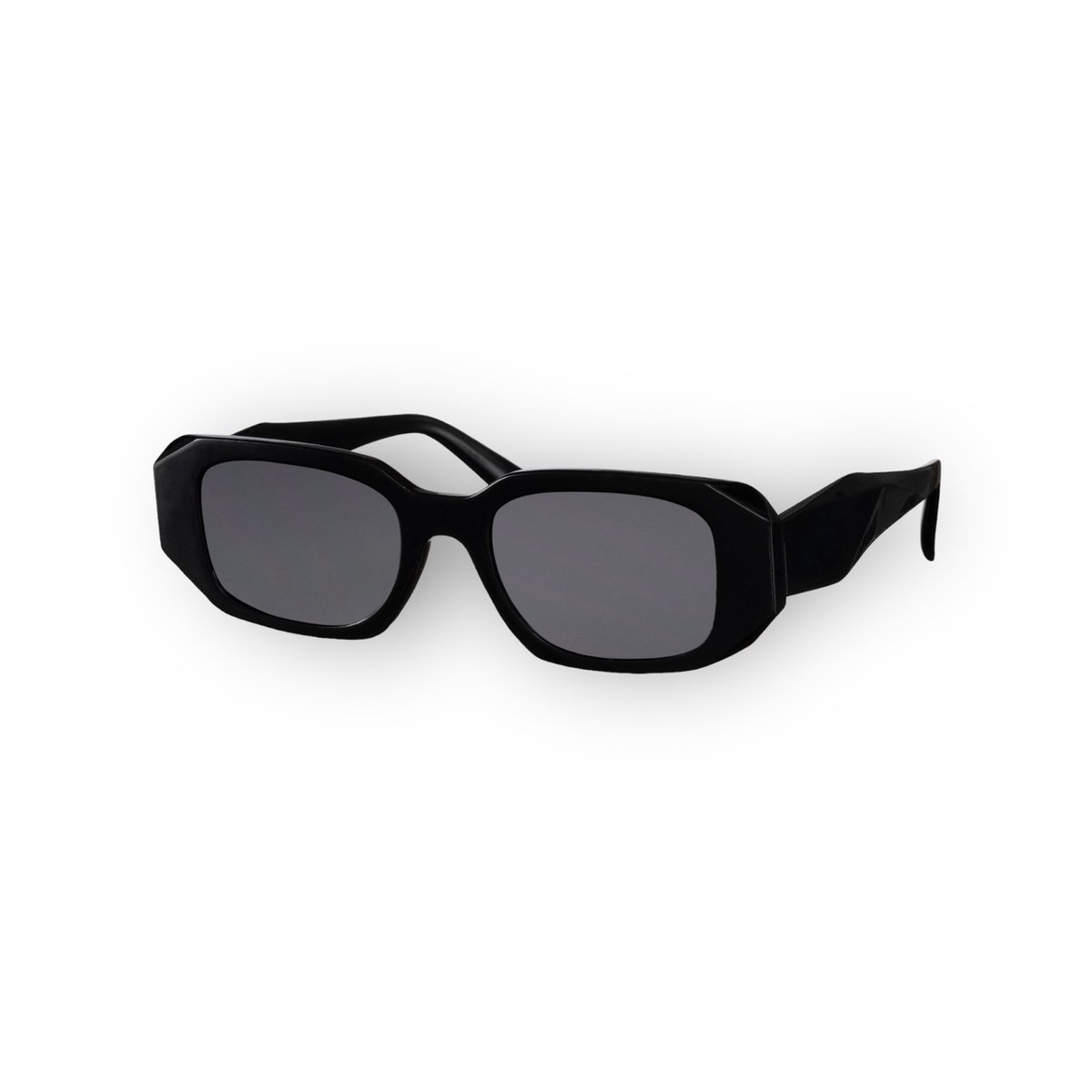 Zonnebril Dames - Dames zonnebril - Zonnebril - Zwarte bril - Festivalbril - Bril - 100% UV-bescherming – Zwart