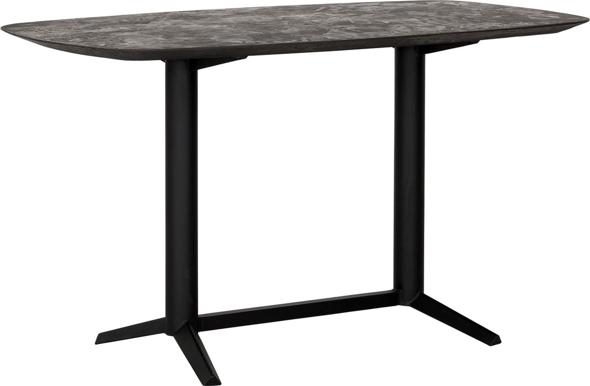 DTP Home Soho countertafel Deens ovaal Mortex – 160x90x90 cm