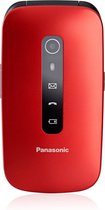 Panasonic KX-TU550, Clapet, 7,11 cm (2.8"), 1,2 MP, Bluetooth, 1400 mAh, Rouge