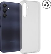 Accezz Hoesje Geschikt voor Samsung Galaxy A25 Hoesje Siliconen - Accezz 100% recycled Clear Backcover - Transparant