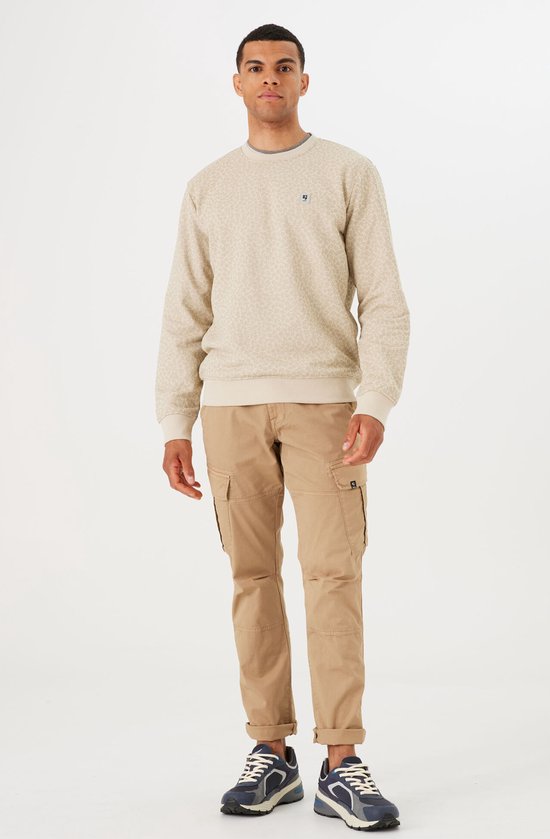 GARCIA Heren Sweater Bruin - Maat XL