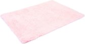 Tapijt MCW-F69, shaggy loper hoogpolig langpolig, stof/textiel pluizig zacht 160x120cm ~ roze