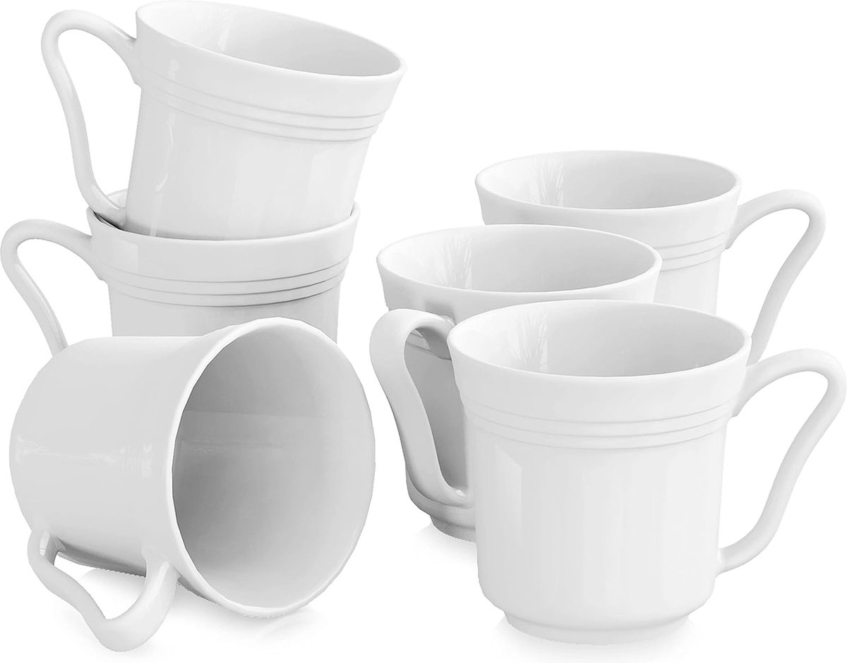 Koffiemok set/mok – Moderne keramische matte mok – Grote koffiemok