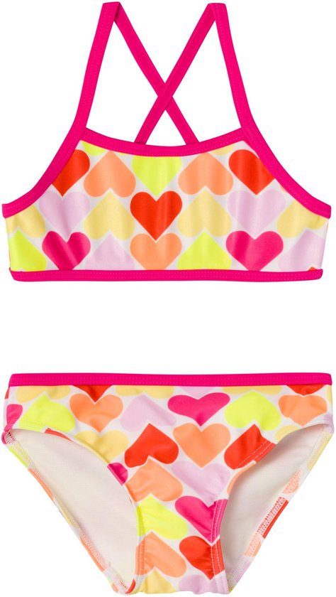 NAME IT NMFZILLE BIKINI BOX TB Meisjes Zwemkleding - Maat 86/92