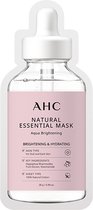 AHC - Masque essentiel Natural - Aqua Brightening - Masque en tissu coréen - 28g