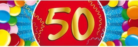 welvaart enthousiasme cafetaria 5x 50 jaar stickers - Abraham/Sarah - Verjaardag/Jubilieum stickers - 50  jaar feest... | bol.com