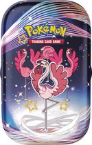 Pokémon TCG - Scarlet & Violet - Paldean Fates Mini Tin (Maushold / Smoliv / Tinkatink / Finizen / Flamigo - 1x random mini tin)