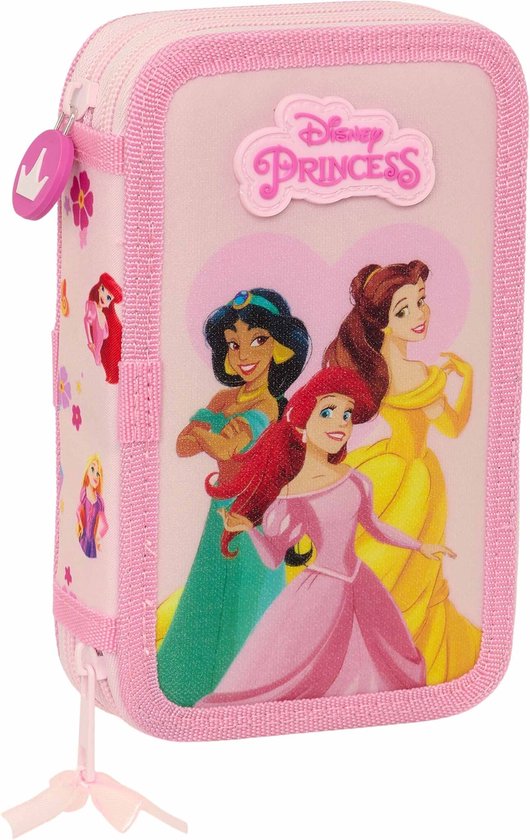 Disney Princes Gevuld Etui, Summer Adventures - 28 st. - 19,5 x 12,5 x 4 cm - Polyester