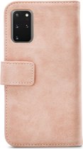 Mobilize Elite Gelly Telefoonhoesje geschikt voor Samsung Galaxy S20 Plus Hoesje Bookcase - Soft Pink