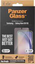 PanzerGlass Samsung Galaxy A55 5G Ultra-Wide Fit Refresh with EasyAligner