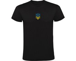 Ukraine Wapen Heren T-shirt - oekraine - vrede - vrijheid - peace