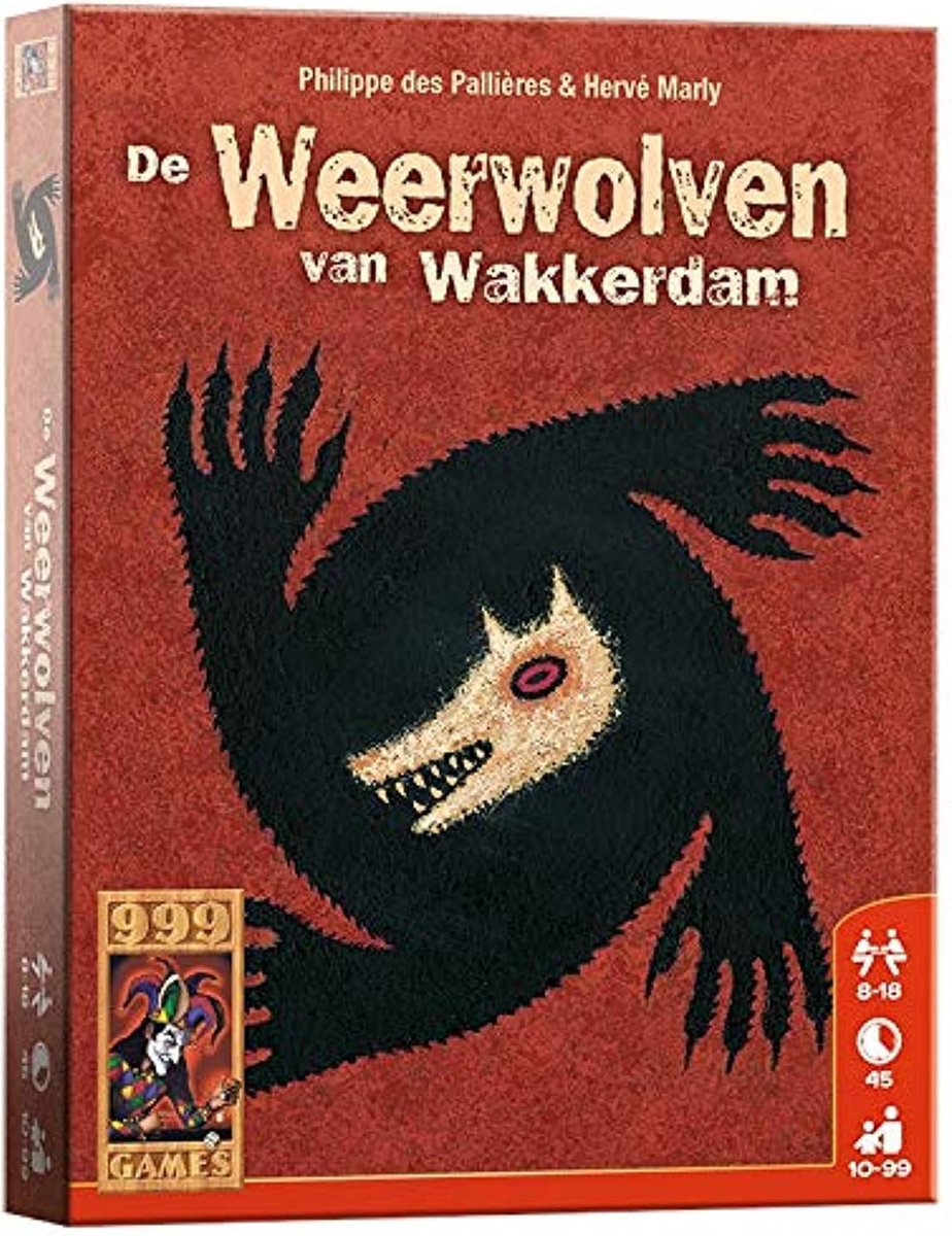 De Weerwolven van Wakkerdam - basisspel - Kaartspel