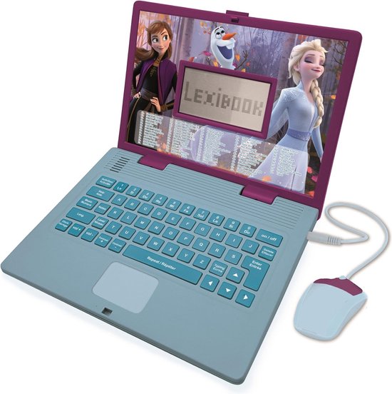 Disney Frozen Lexibook Laptop - Nederlands & Frans - Educatief met Anna & Elsa