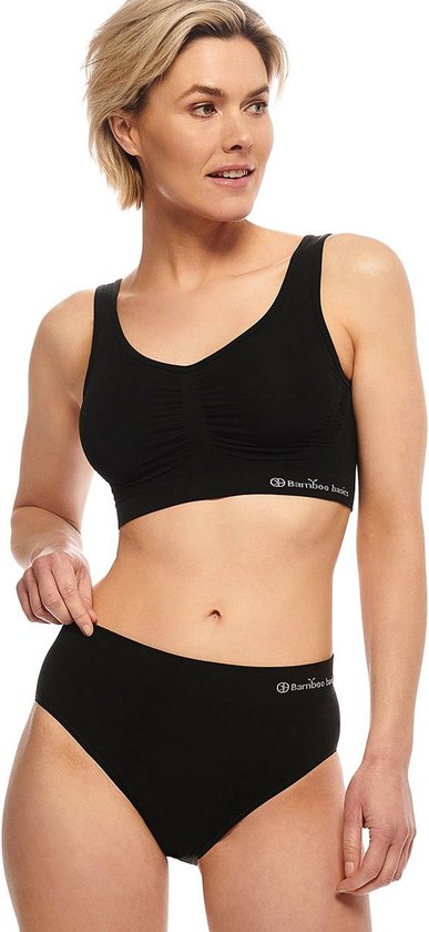 Bamboo Basics - Culottes intégrales sans couture Belle (pack de 3) Femme - Tan - S