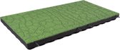 Rubberen tegels | Groen flagstone | Per 0.5 m² | Dikte 7cm | 100x50cm | Speelplaatstegel