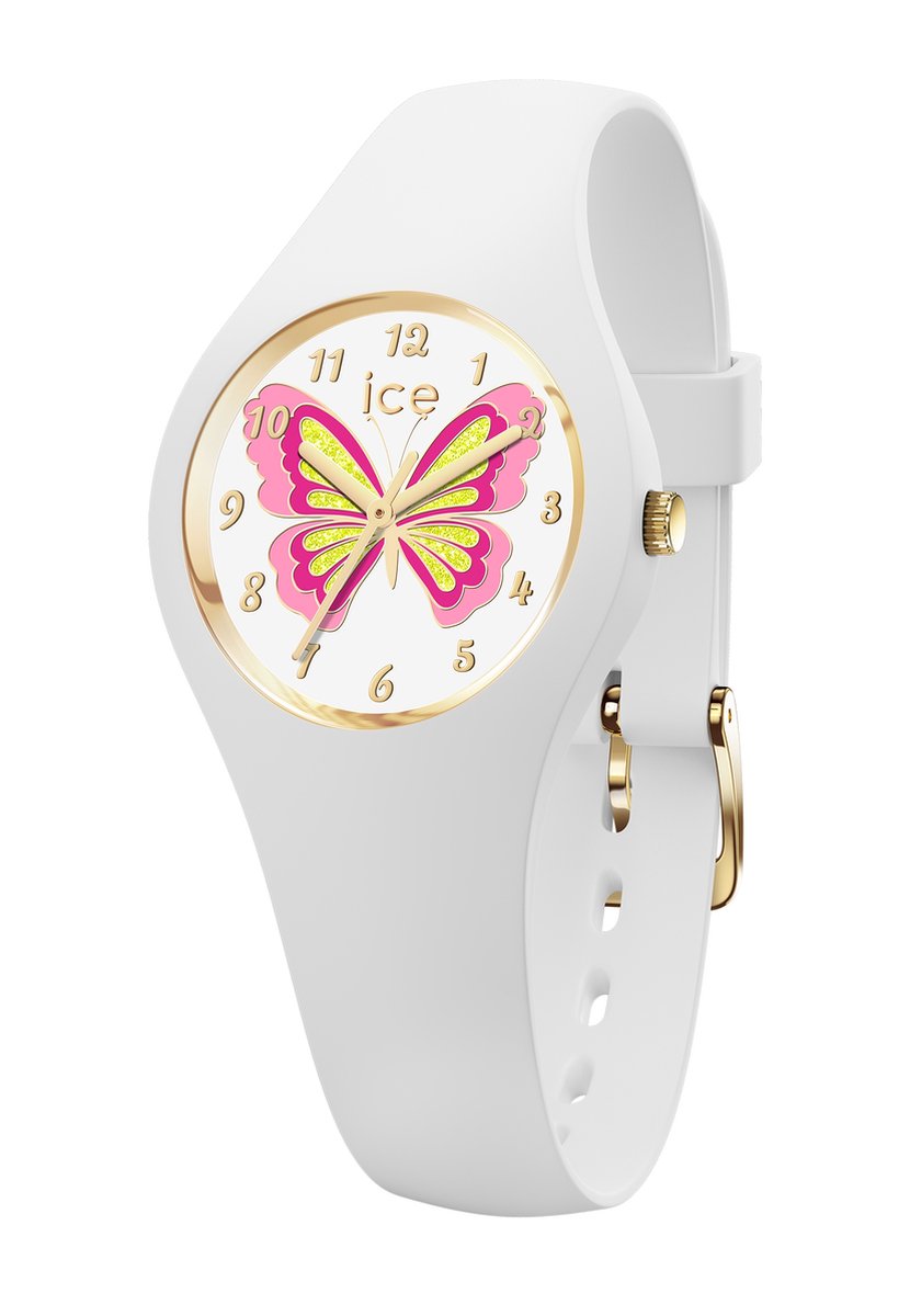 Ice Watch ICE fantasia - Butterfly lily 021951 Horloge - Siliconen - Wit - Ø 28 mm
