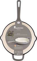 Gietijzeren Braadpan Geëmailleerd 29 cm - Dark Cherry Kleur