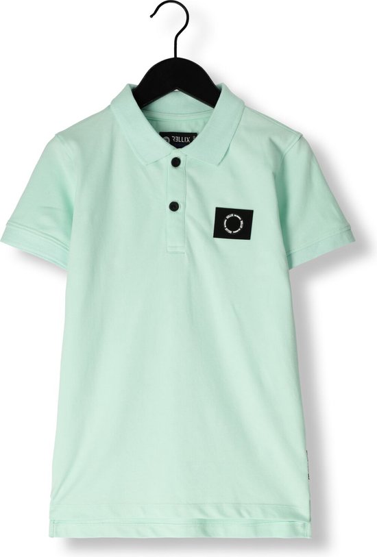 Rellix Polo Ss Plque Polo's & T-shirts Jongens - Polo shirt - Mint - Maat 152