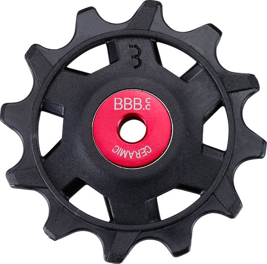BBB Cycling Derailleurwieltjes RollerBoys - Keramisch - Compatibel met SRAM - Zwart - 12T - BDP-20 - BBB cycling