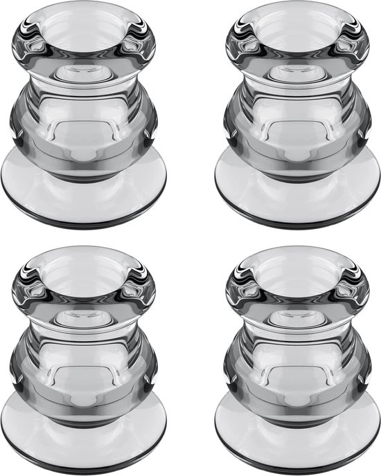 Matte Black Candle Holders Set of 6 for Conical Candles, Decorative Candlestick Holder for Wedding, Dining, Party, Party, Party, Fits 3/4 Inch Thick Candle and LED Candles(Black Candle Holder